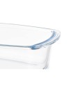 Kochschüssel Mit Griffen Durchsichtig Borosilikatglas 1,6 L 27 x 7,2 x 14 cm (12 Stück) | Tienda24 Tienda24.eu