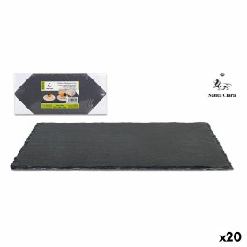 Plateau Santa Clara Alfares Ardoise 30 x 13 cm (20 Unités) de Santa Clara, Plats et plateaux - Réf : S2228772, Prix : 38,53 €...