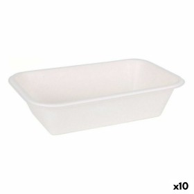 Tablett für Snacks La Mediterránea Horus rechteckig 25 x 15 x 2 cm (18 Stück) | Tienda24 - Global Online Shop Tienda24.eu