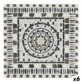 Prato Fundo Ariane Artisan Cerâmica Branco 25 cm (6 Unidades) | Tienda24 - Global Online Shop Tienda24.eu