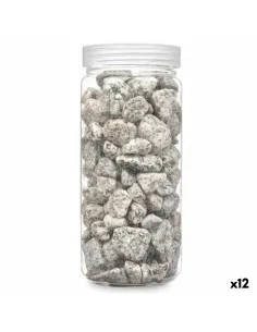 Piedras Decorativas 3 Kg Gris claro (4 Unidades) | Tienda24 Tienda24.eu