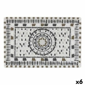 Set de sushi DKD Home Decor Bambou Grès Blanc Naturel Oriental 28,5 x 19,5 x 3,3 cm (9 Pièces) (28,5 x 19,5 x 3,3 cm) | Tienda24 - Global Online Shop Tienda24.eu