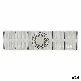 Ensemble à apértif DKD Home Decor Blanc Multicouleur Naturel Bambou Grès Tropical 21,5 x 21,5 x 1 cm (5 pcs) | Tienda24 - Global Online Shop Tienda24.eu