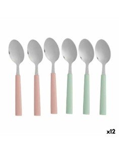 Cuchara Amefa Bistro 1-2-3 Metal Bicolor 21,7 cm 6 Unidades | Tienda24 Tienda24.eu