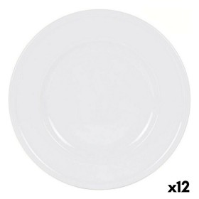 Assiette plate Inde Olympia Blanc Porcelaine Ø 31 cm (12 Unités) (ø 31 cm) de Inde, Plats et plateaux - Réf : S2228937, Prix ...