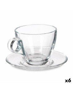 Plate set Arcoroc Arcadie Coffee 6 Units Glass (11,2 cm) | Tienda24 Tienda24.eu