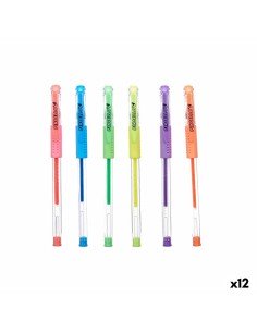 Set of Biros Multicolour (12 Units) by Pincello, Gel Ink Rollerball Pens - Ref: S3630112, Price: 19,49 €, Discount: %