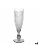 Calice da champagne Diamante Trasparente Antracite Vetro 185 ml (6 Unità) da Vivalto, Coppe da champagne - Ref: S3630149, Pre...