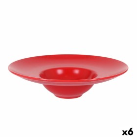 Deep Plate Viejo Valle Risotto Red ø 25 x 7 cm (6 Units) by Viejo Valle, Plates and dishes - Ref: S2229043, Price: 10,71 €, D...