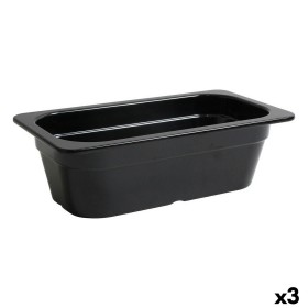 Fuente de Cocina Inde Negro 32,5 x 17,6 x 10 cm (3 Unidades) de Inde, Platos y fuentes - Ref: S2229073, Precio: 24,56 €, Desc...