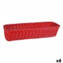 Schale Viejo Valle Polypropylen Rot 53 x 16,2 x 10 cm (6 Stück) | Tienda24 - Global Online Shop Tienda24.eu