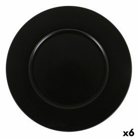 Assiette plate Viejo Valle Neat Noir Porcelaine Ø 28 cm (6 Unités) de Viejo Valle, Plats et plateaux - Réf : S2229144, Prix :...