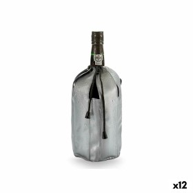 Enfriador de Botellas Gris PVC 12 x 12 x 21,5 cm (