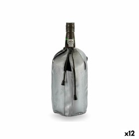 Flaschenkühler Grau PVC 12 x 12 x 21,5 cm (12 Stüc