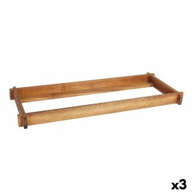 Soporte Viejo Valle Acacia 53 x 16,2 x 4 cm (3 Unidades) de Viejo Valle, Platos y fuentes - Ref: S2229166, Precio: 18,51 €, D...