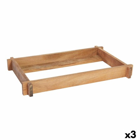 Soporte Viejo Valle Acacia 32,5 x 17,5 x 4 cm (3 Unidades) de Viejo Valle, Platos y fuentes - Ref: S2229167, Precio: 15,49 €,...