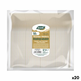 Conjunto de Garfos Algon Madeira 20 Unidades 16 x 3 x 0,2 cm de Algon, Garfos - Ref: S2229241, Preço: 27,33 €, Desconto: %