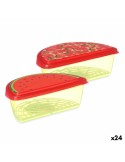 Fiambrera Fruta Fresa Sandía Plástico 23 x 8 x 13 cm (24 Unidades) | Tienda24 Tienda24.eu