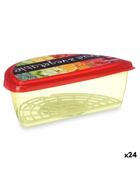 Fiambrera Frutas y Vegetales Multicolor Plástico 23 x 8 x 13 cm (24 Unidades) | Tienda24 Tienda24.eu