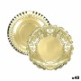 Snack tray Algon Golden Circular 35 x 35 x 2 cm (48 Units) by Algon, Plates and dishes - Ref: S2229309, Price: 32,42 €, Disco...