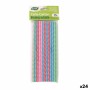 Straws Algon Cardboard Multicolour Stripes 25 Pieces 24 Units by Algon, Straws - Ref: S2229318, Price: 13,07 €, Discount: %