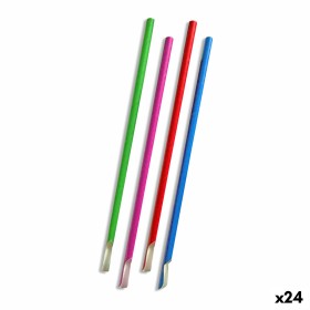 Straws Algon Cardboard Multicolour Spoon 25 Pieces 24 Units by Algon, Straws - Ref: S2229328, Price: 15,49 €, Discount: %