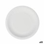 Plate set Algon Disposable White Cardboard 20 cm (10 Units) by Algon, Turntables - Ref: S2229359, Price: 33,77 €, Discount: %