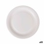 Set de Platos Algon Desechables Blanco Cartón 23 cm (10 Unidades) de Algon, Platos - Ref: S2229362, Precio: 39,58 €, Descuent...