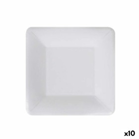 Plate set Algon Disposable White Cardboard 20 cm (10 Units) | Tienda24 - Global Online Shop Tienda24.eu