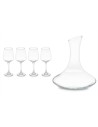 Set Vino Trasparente Vetro 420 ml 1,8 L (2 Unità) da Vivalto, Brocche e decanter - Ref: S3630430, Precio: 35,25 €, Descuento: %