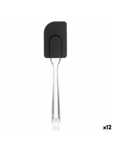 Spatule Noir Transparent Silicone Plastique 5 x 23,5 x 2 cm (12 Unités) de Kinvara, Spatules pour barbecue - Ref: S3630438, P...