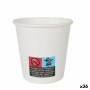 Gläserset Algon Pappe Einwegartikel Weiß 36 Stück 120 ml (30 Stücke) | Tienda24 - Global Online Shop Tienda24.eu