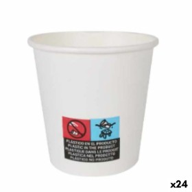 Set de Vasos Algon Cartón Desechables Blanco 24 Unidades 120 ml (100 Piezas) de Algon, Vasos - Ref: S2229396, Precio: 42,68 €...