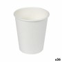 Set de Vasos Algon Cartón Desechables Blanco 36 Unidades (50 Piezas) de Algon, Vasos - Ref: S2229398, Precio: 49,66 €, Descue...