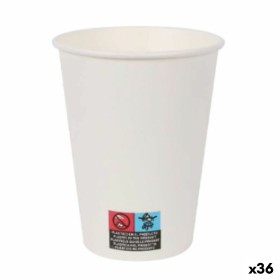 Set of glasses Algon Cardboard Disposable White 36 Units (12 Pieces) by Algon, Tumblers - Ref: S2229402, Price: 29,92 €, Disc...