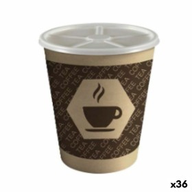 Bicchiere con Tappo Algon Cartone Monouso Caffè 36 Unità (12 Pezzi) di Algon, Tumbler - Rif: S2229416, Prezzo: 26,87 €, Scont...