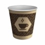 Set de Verres Algon Carton Produits à usage unique Café 20 Unités (100 Pièces) | Tienda24 - Global Online Shop Tienda24.eu