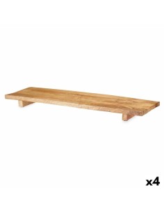 Centro de mesa Bege Madeira 48 x 25 x 5 cm | Tienda24 Tienda24.eu