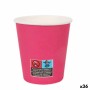 Set di Bicchieri Algon Cartone Monouso 200 ml Fucsia 36 Unità (24 Pezzi) di Algon, Tumbler - Rif: S2229439, Prezzo: 23,21 €, ...