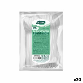 Set di Cucchiai Algon Riutilizzabile Bianco 20 Unità 16,5 cm di Algon, Palette - Rif: S2229472, Prezzo: 28,50 €, Sconto: %