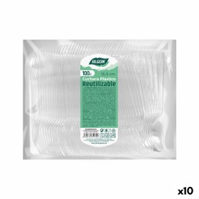 Ensemble de Cuillères Algon Réutilisable Transparent 10 Unités 16,6 cm de Algon, Pelles - Réf : S2229481, Prix : 28,74 €, Rem...