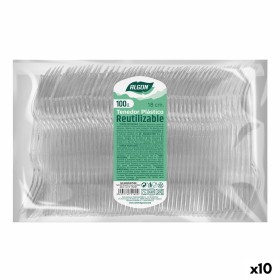 Lanterna Home ESPRIT Prateado Cristal Aço Cromado 20 x 20 x 48 cm (3 Peças) | Tienda24 Tienda24.eu