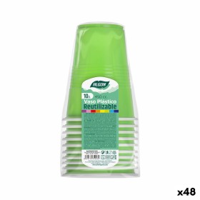 Set de vasos reutilizables Algon Verde 48 Unidades 450 ml (10 Piezas) de Algon, Vasos - Ref: S2229504, Precio: 28,64 €, Descu...