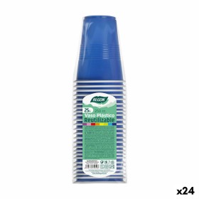 Conjunto de copos reutilizáveis Algon Azul 24 Unidades 250 ml (25 Peças) de Algon, Copos - Ref: S2229510, Preço: 29,97 €, Des...