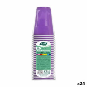 Set di bicchieri riutilizzabili Algon Fucsia 24 Unità 250 ml (25 Pezzi) di Algon, Tumbler - Rif: S2229515, Prezzo: 24,42 €, S...