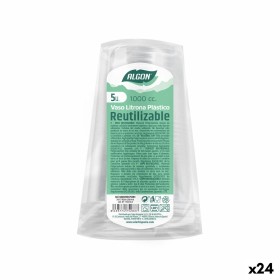 Mehrweg-Gläser-Set Algon 1 L Durchsichtig 24 Stück (5 Stücke) von Algon, Zahnputzbecher - Ref: S2229520, Preis: 17,91 €, Raba...