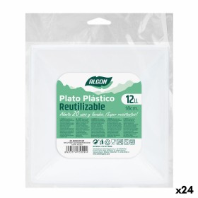 Plate set Algon Disposable Cardboard Tropical 6 Pieces 450 ml (24 Units) | Tienda24 - Global Online Shop Tienda24.eu