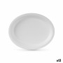 Plate set Algon Disposable White Sugar Cane Oval 26 cm (12 Units) by Algon, Turntables - Ref: S2229557, Price: 31,64 €, Disco...