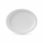 Plate set Algon Disposable White Sugar Cane Oval 26 cm (12 Units) by Algon, Turntables - Ref: S2229557, Price: 31,64 €, Disco...