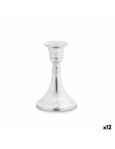 Candelabro Argentato Alluminio 5 x 11 x 9 cm (12 Unità) da Gift Decor, Candelieri e portacandele - Ref: S3630675, Precio: €32...